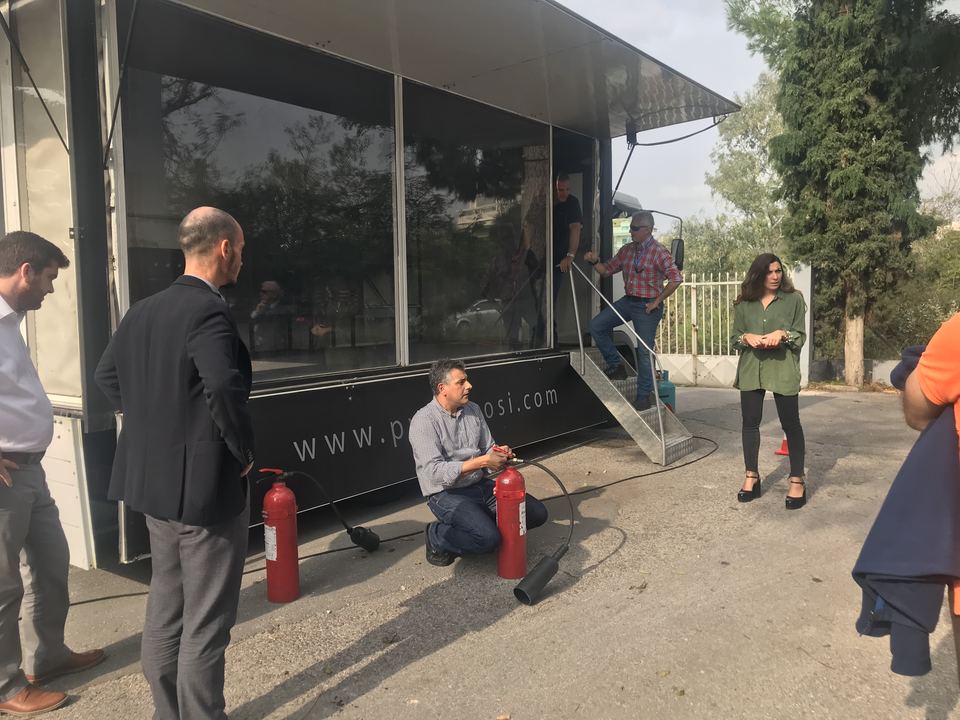 Εκπαίδευση απο την pyrognosi στην fraport Greece